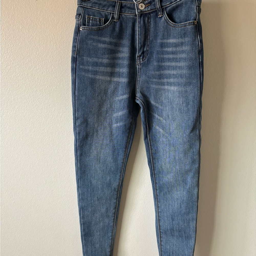 Blue Women’s Stretch High-Rise Jeans